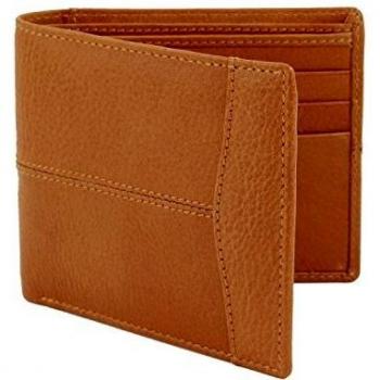 Natural Tan Leather Money Clip