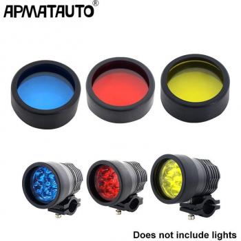 Cubierta de Faro de Moto 2 Pcs