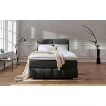 Boxspringbett Wehma mit Topper und Matratzen