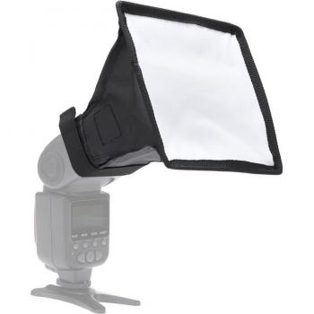 Portable Flash Diffuser Softbox 15 x 17cm for Camera Speedlight