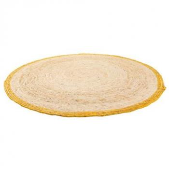 Alfombra Alexandra House Living Marrón Fibra natural 120 x 120 cm Circular