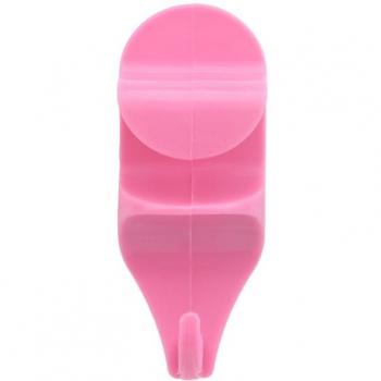 Kitchen & Bathroom Plastic Hook – 1 Piece, Self‑Adhesive, Wall Mount