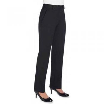 Brook Taverner Ladies Eclipse Bianca Black Dress Trousers – UK 20