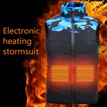 Chaqueta de esquí térmica con calefacción por USB