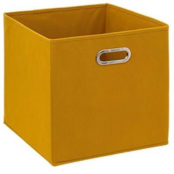 Tessuto Mix Cestino 31x31cm Giallo Senape – Five