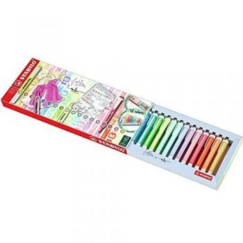 STABILO swing cool Deskset marqueur indélébile 18 pièces