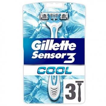 Gillette Sensorex 3‑Klinge Cool Pack – Einweg Rasierer für Herren