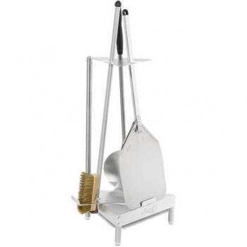 GustoItaliano Kit Pizzaiolo 90 cm – Acciaio Inox