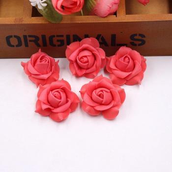 Mini Artificial Rose Flower Heads for Decoration