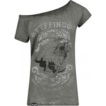 Gryffindor Femenina Gris Camiseta S/XXL