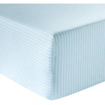 Housse de drap Anne de Solène Conte Bleu 90 × 190 cm