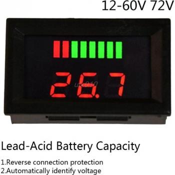 Escáner de Voltaje para Baterías 2V‑60V
