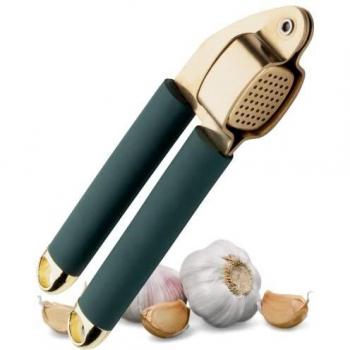 Edelstahl-Knoblauchpresser, schnelles Quetschen, pflegeleicht