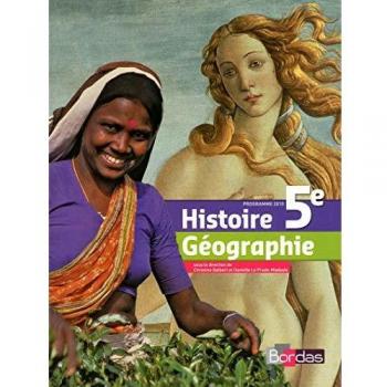 Histoire Géographie 5e, manuel grand format : Programme 2010