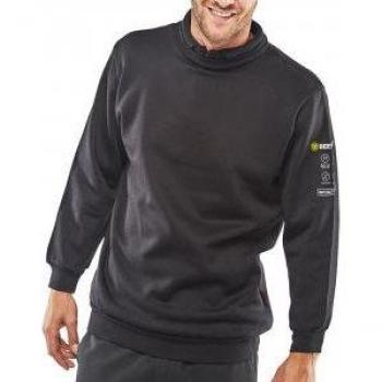 Beeswift ARC Flash Sweatshirt Navy Blue 5XL BSW22560