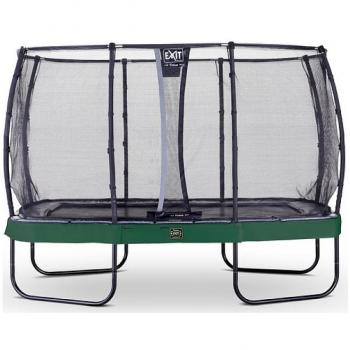 EXIT Premium Garten-Trampolin 214 x 366 cm – Elegantes Sicherheitsnetz