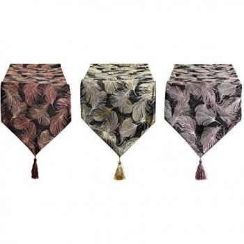 Runner da tavolo Jacquard Poliestere 180 x 30 cm