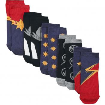Chaussettes Marvel The Marvels – Femmes multicolores EU35‑38