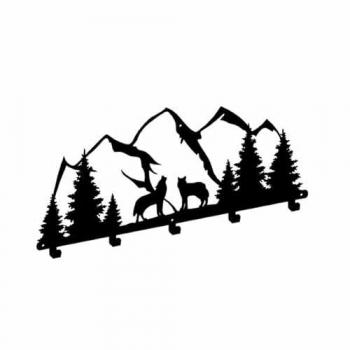 Perchero de Pared Estilo Montañés GAMET