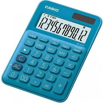 Casio Blue 12-Digit Desk Calculator MS-20UC