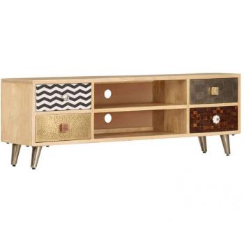 Bois Manguier Buffet Télé – 120 cm