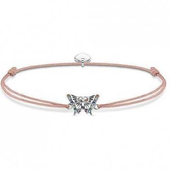 Bracciale Donna in Argento con Corda e Farfalla Thomas Sabo
