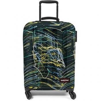 Eastpak Tranzshell S Valise, 54 cm, 32 L, Multicolore (Lignes Floues)