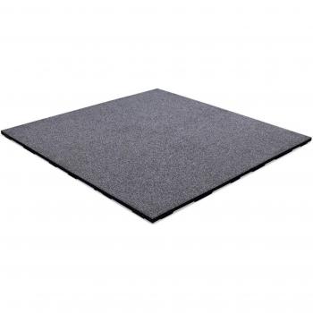 Baldosa Sportstone 100 cm × 100 cm, 20 mm SBR Negro