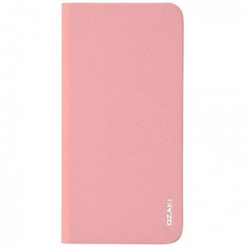 Ozaki Verse O!coat-Folio Custodia Ultraslim a Libretto con Protezione Frontale per iPhone 6, Rosa
