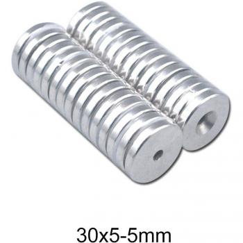 30x5mm Permanent Neodymium Magnets