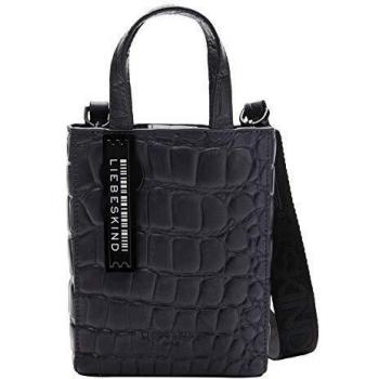 Liebeskind Berlin Paperbag/Tote XSmall Croco, navy, Gr. N