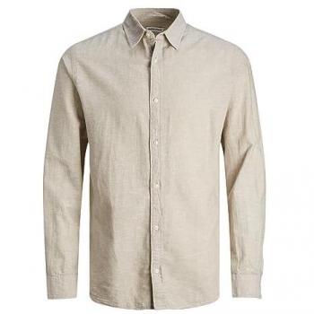 Jack & Jones Langarmhemd aus Leinen