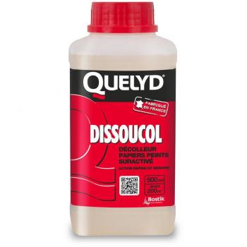 Dissoucol décolleur suractivé papiers peints revêtements muraux 500ml QUELYD