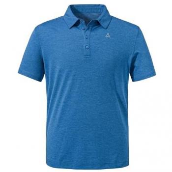 Schöffel Polo Shirt Tauron M – Herren – Blau, Größe 52