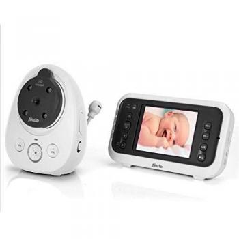Babyphone vidéo avec caméra Alecto DVM-77 2,4 Blanc-Anthracite