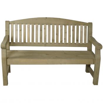 Forest Garden Harvington Woodland Bench, Pressure Treated