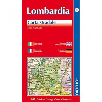 Lombardia. Carta stradale 1:200.000. Ediz. italiana, inglese, francese e tedesca
