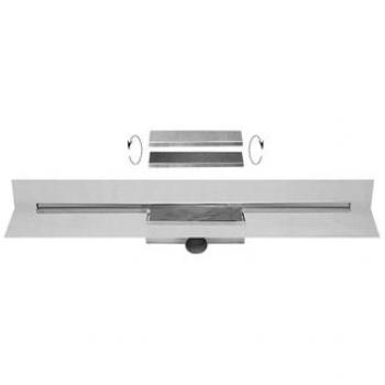 Set complet Easy Drain M-Line caniveau de douche 120 cm siphon 30 mm inox