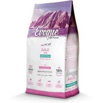 Evoque Alimento Secco Adulto Mini Pesce Bianco 2 Kg