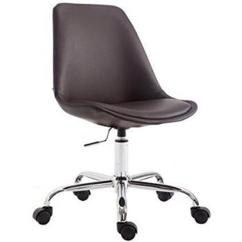 Chaise de bureau Toulouse Similicuir Marron – CLP Design