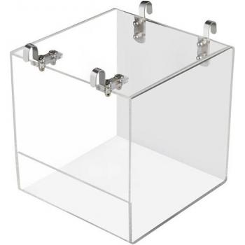 Clear Acrylic Bird Bath for Caged Birds