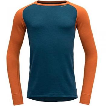 Herren‑Funktionsshirt Devold Expedition Merino Blau XXL
