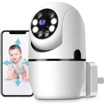 Videoenlace Inalámbrico 360° con Enchufe, Detección de Movimiento y Tracking Automático – Trade Shop Traesio