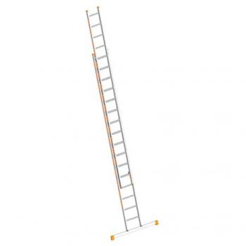 Layher 2x16 Rungs Aluminium Extension Ladder
