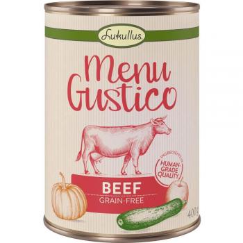 4x400g Lukullus Menu Gustico bœuf, potiron, carottes & herbes
