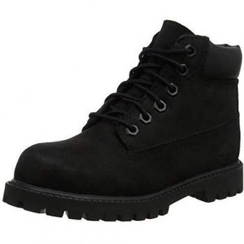 Botas Timberland 6-Inch Premium WP, Unisex Niños, Negro (Nubuck)