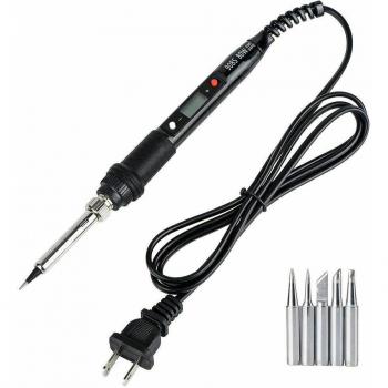 80W Electric Soldering Tool with Digital Display