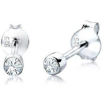 Elli Ohrringe Funkelnd für Damen aus 925 Sterling Silber