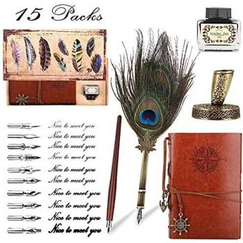 Traditional Quill Writing Instrument and Inks