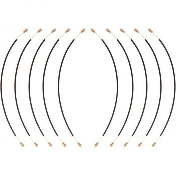 10 Stück Cello Tailgut Saitenhalter aus Nylon für 3/4 und 4/4 Cello Zubehör 300x0,5x0,5mm